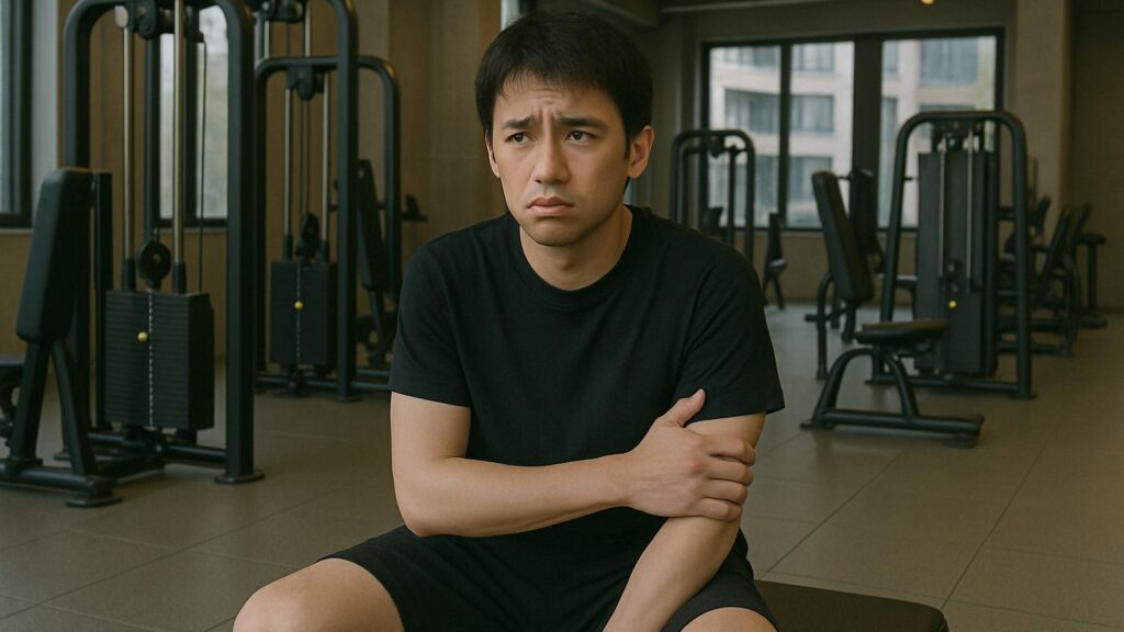 負傷した人